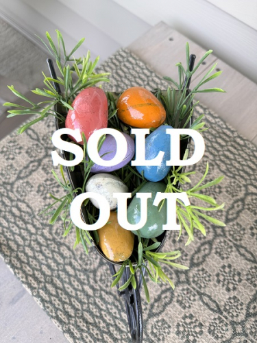 METAL EGG COLLECTION SMALL